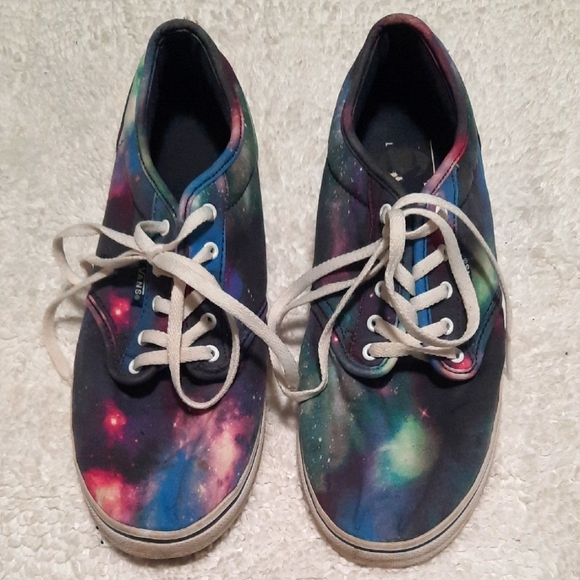 Vans Colorful Galaxy Print Sneakers - Picture 1 of 7